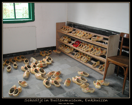 Schooltje in Buitenmuseum, Enkhuizen