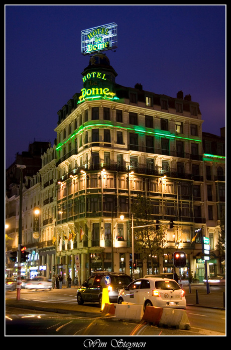 Brussels by night