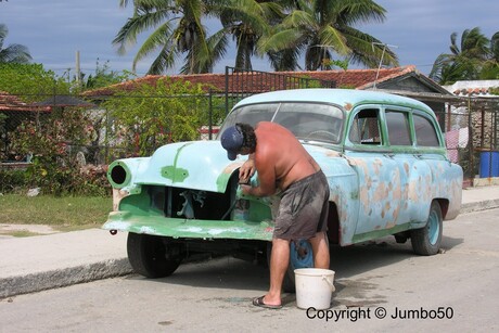 Cuba Old Cars And Transports
