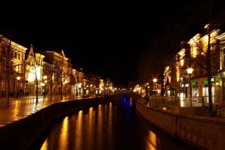 Leeuwarden op avond