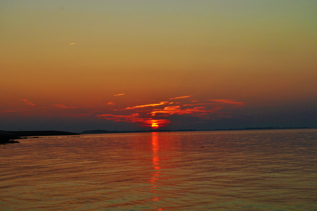 Zonsondergang in Zeeland