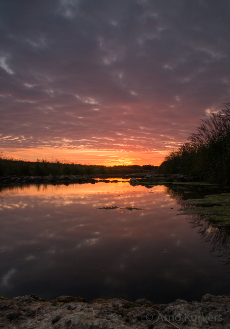 Zonsondergang Schipbeek Markelo