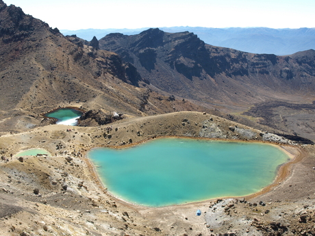 Vulkaan landschap Nieuw Zeeland