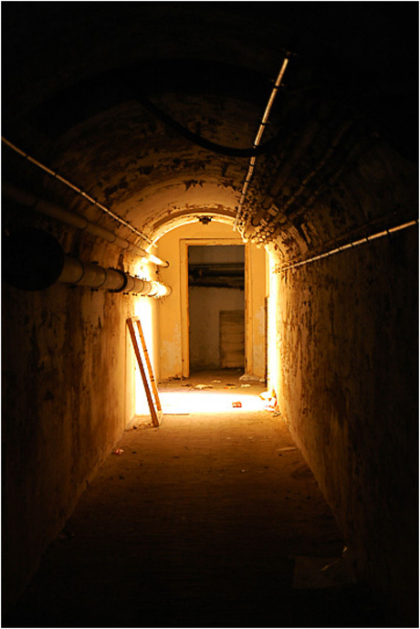 Abandoned military hospital