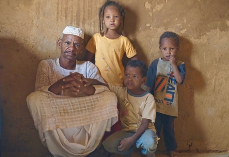 familieportret Sudan