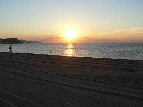 Zonsopgang in Blanes