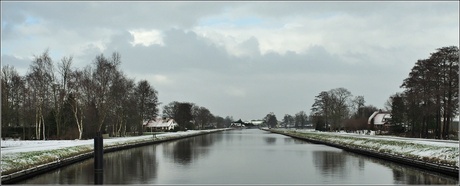 vanaf de brug ...