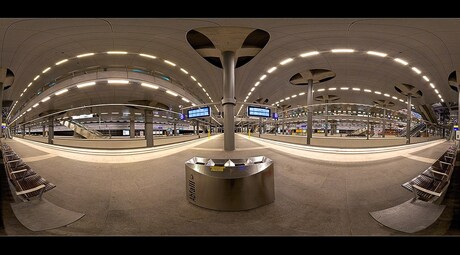 Berlijn Hauptbahnhof Panorama