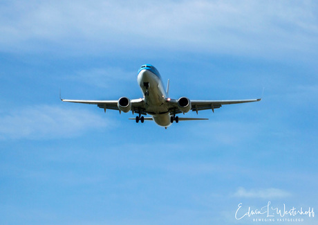 KLM 737 Landend