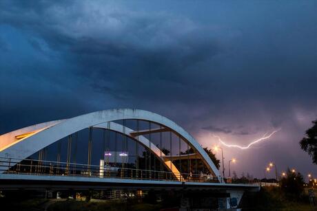 Onweer boven Enschede