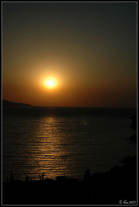 Sundown at Samos