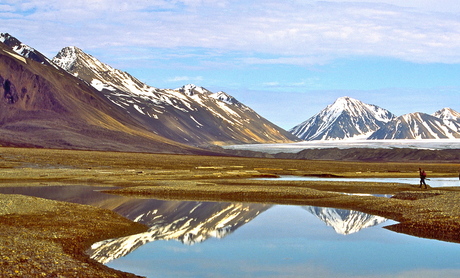 Langs de kust van Spitsbergen