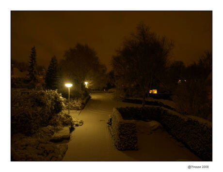 Hoe mooi kan zo'n winteravond zijn