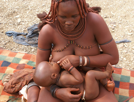 Namibië, bezoek aan Himba's
