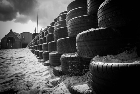 Rubber tires