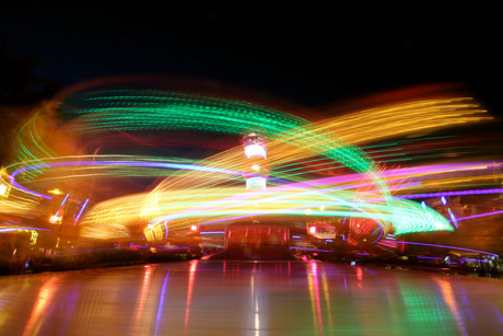 Street Dance @ Fair - Long exposure