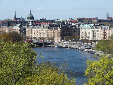 Uitzicht op Stockholm