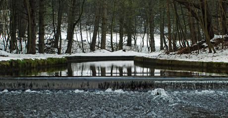 Vallend watertje