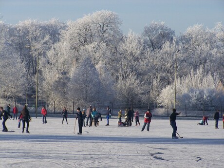 schaatsen in gieten 2007