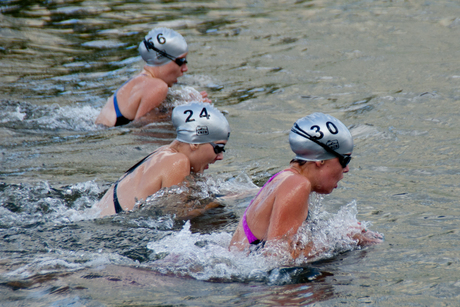 Open Water Zwemmen: Schoolslag