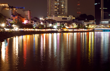 Lichtparade reflectie