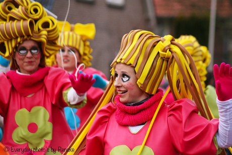 Carnavalsoptocht in Velp (NB)