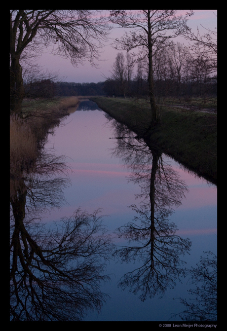 Zonsondergang Paterswolde