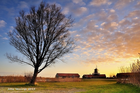 Uitgeest zicht op molen de Corneliszoon