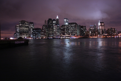 Manhattan by night