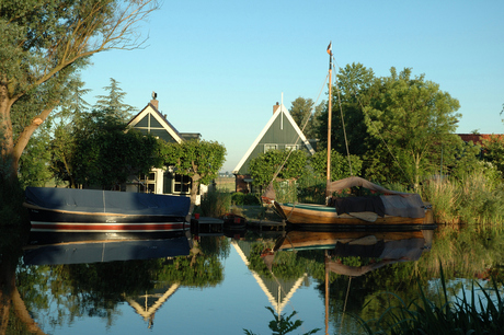 's Morgens in de vroegte