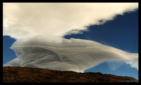 Patagonië: Lenticulaire wolk 2