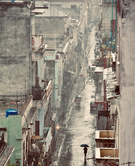 regen in Havanna