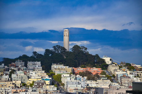 Uitzicht over San Francisco