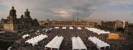 Panorama van Zócalo