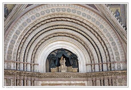 Detail Duomo in Orvieto