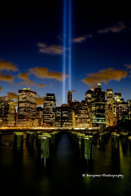 Light Tribute to 9/11 2015