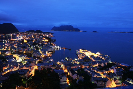 Alesund Noorwegen zomer 2007