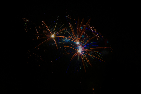 Vuurwerk tijdens carnaval 2010
