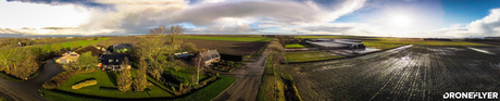 DroneFlyer Quadcopter - Noord-Hollandse platteland