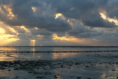 Zonsondergang Ternaard