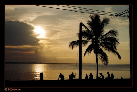 Cubaanse zonsondergang