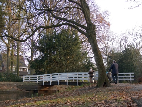 Met opa wandelen