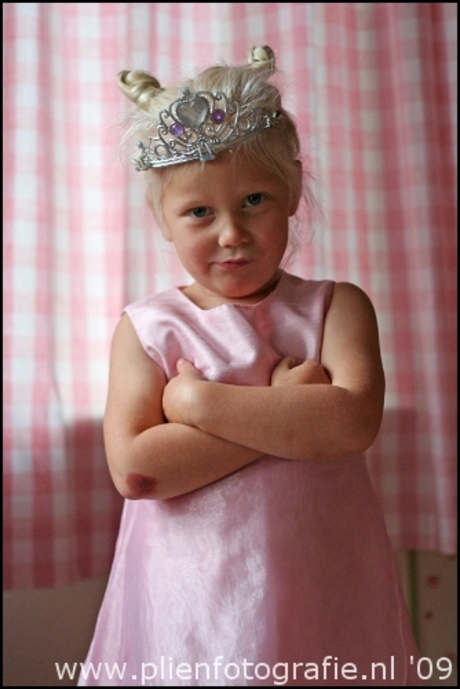 Boos prinsesje...