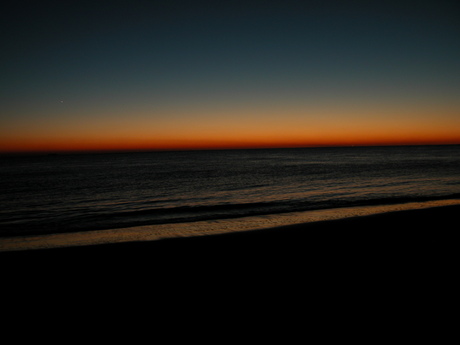 Zonsondergang in zeeland...