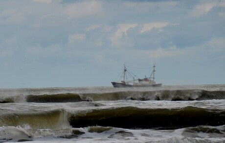 Op de Noordzee