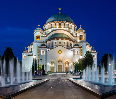Kathedraal van de Heilige Sava in Belgrado