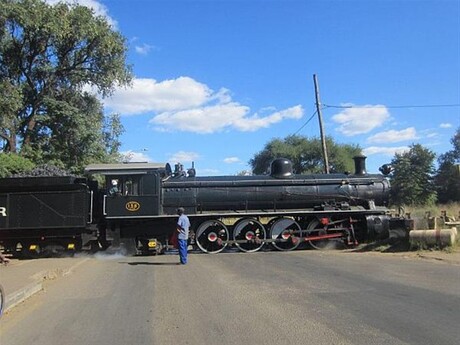 Train in Zambia