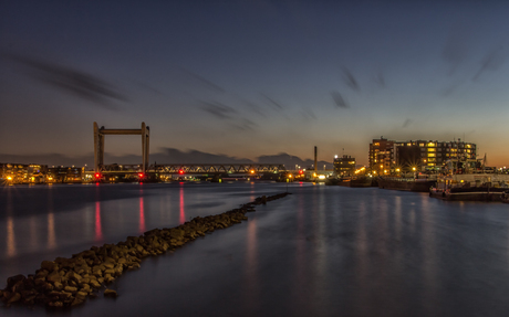 Zwijndrecht after sunset