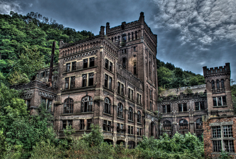 old abandoned coal mine