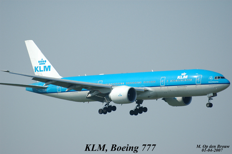 KLM, Boeing 777